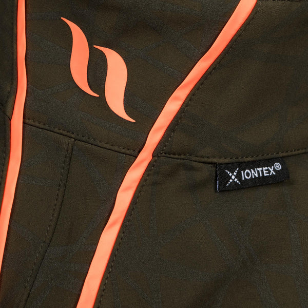 Buddy 2.0 Softshell takki pitkäselkäiselle koiralle, oliivinvihreä