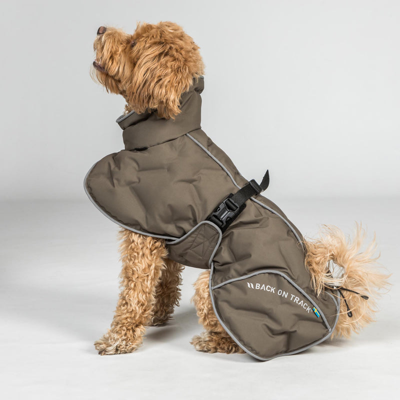 BAY koiran toppatakki, oliivinvihreä