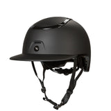 Back on Track Strixx ratsastuskypärä aurinkolipalla M/G