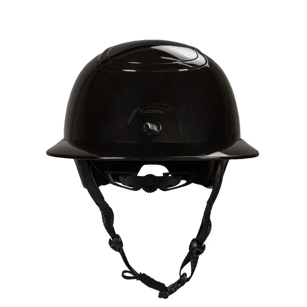 Back on Track Strixx ratsastuskypärä aurinkolipalla G/G