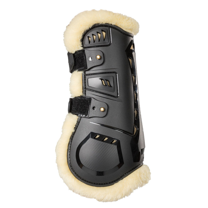 Air Flow Tendon Boots karvalla, Musta - Back on Track Finland