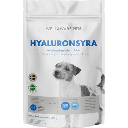 Wellaware Pets Hyaluronihappo 200 g - Back on Track Finland