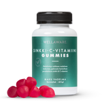 WellAware Sinkki + C-vitamiini Gummies - Back on Track Finland