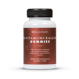 WellAware D3-vitamiini + Kalsium Gummies - Back on Track Finland